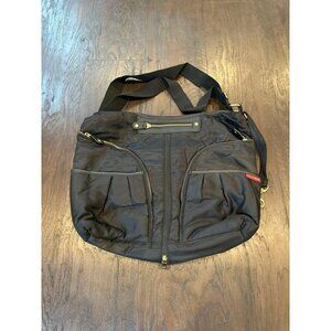 Skip Hop black diaper bag